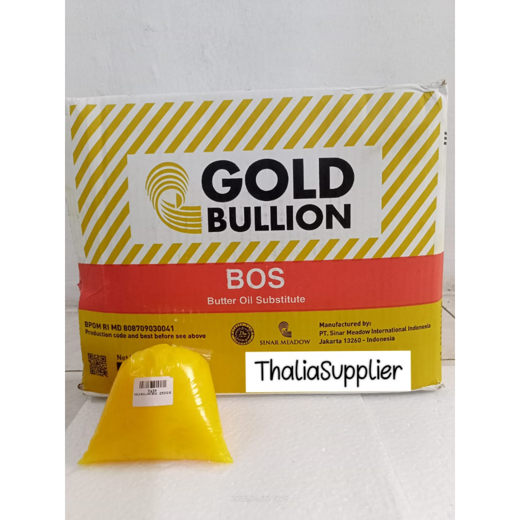 

GOLD BULLION BUTTER OIL SUBSTITUTE (BOS) ECER KEMASAN 250GR