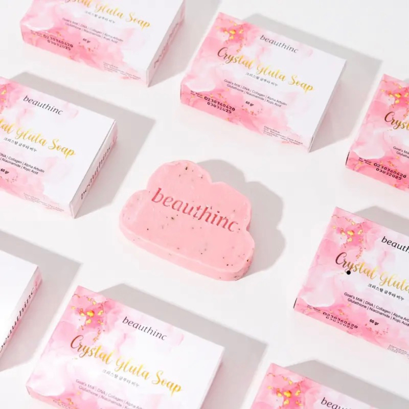 SABUN BEAUTHINC CRYSTAL GLUTA SOAP ORIGINAL