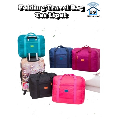 Folding Travel Bag Tas Lipat Tas Kait Koper Tangan Tas Traveling Tas Wisata