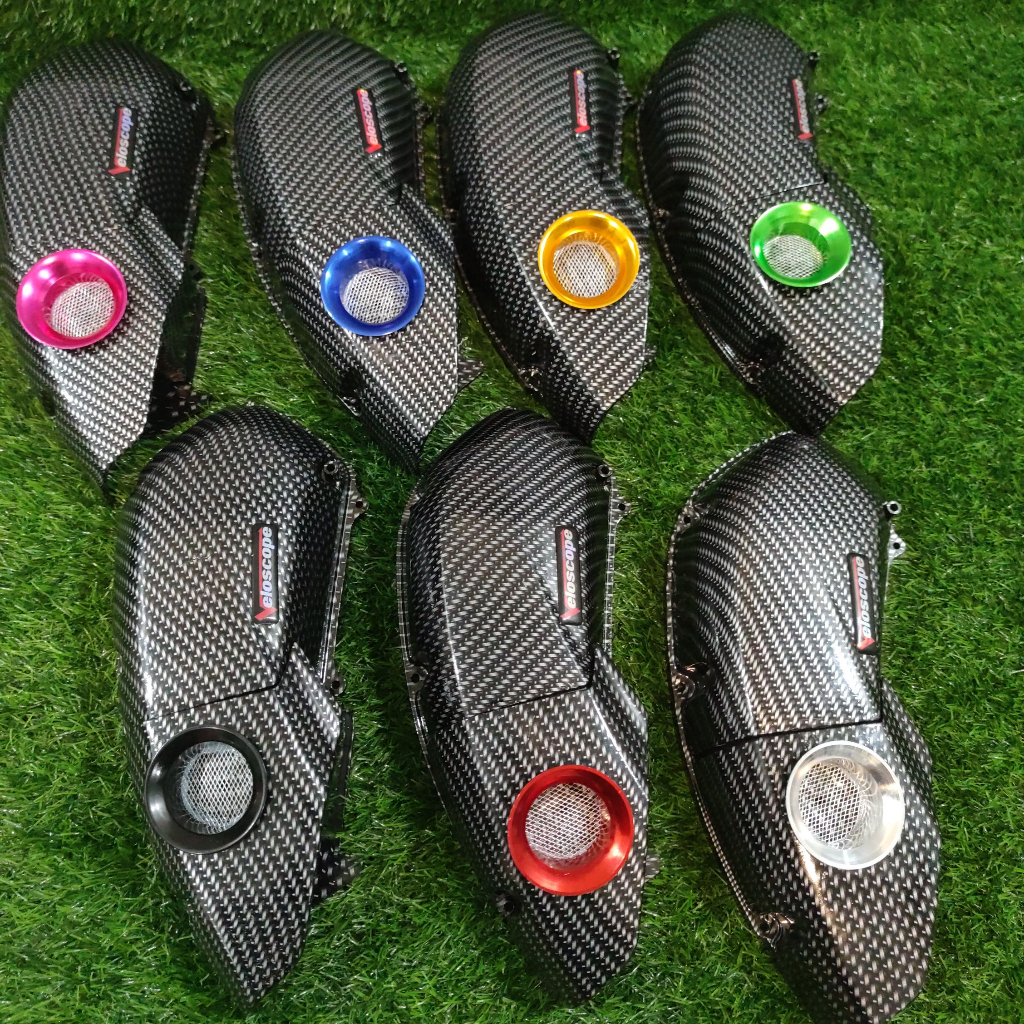 Cover Air Filter Udara Veloscope Carbon  Aerox 155 OLD Lexi