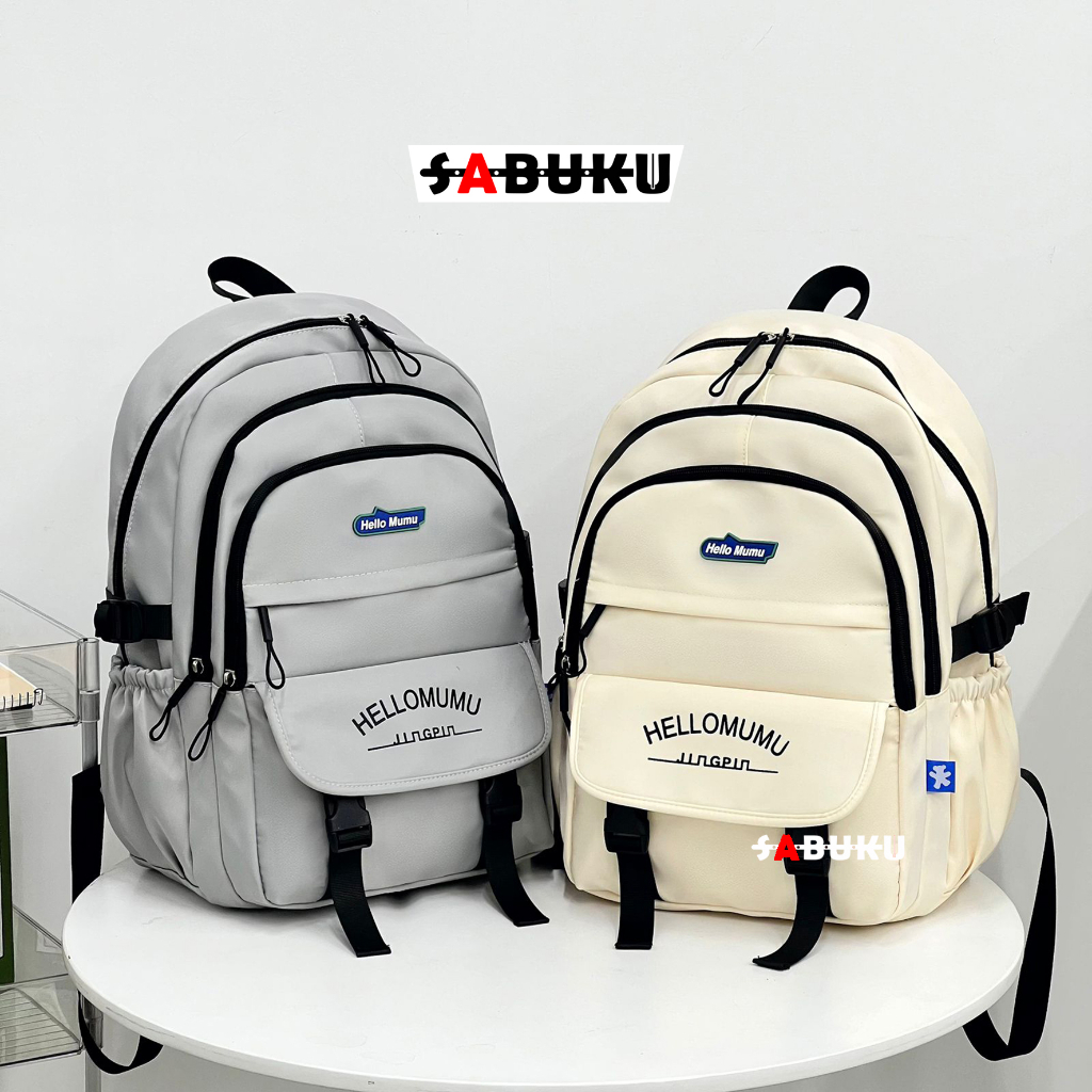 [S&amp;K] Tas Ransel Anak Sekolah SD SMP SMA Tas Punggung Unisex Backpack Laptop - SK308