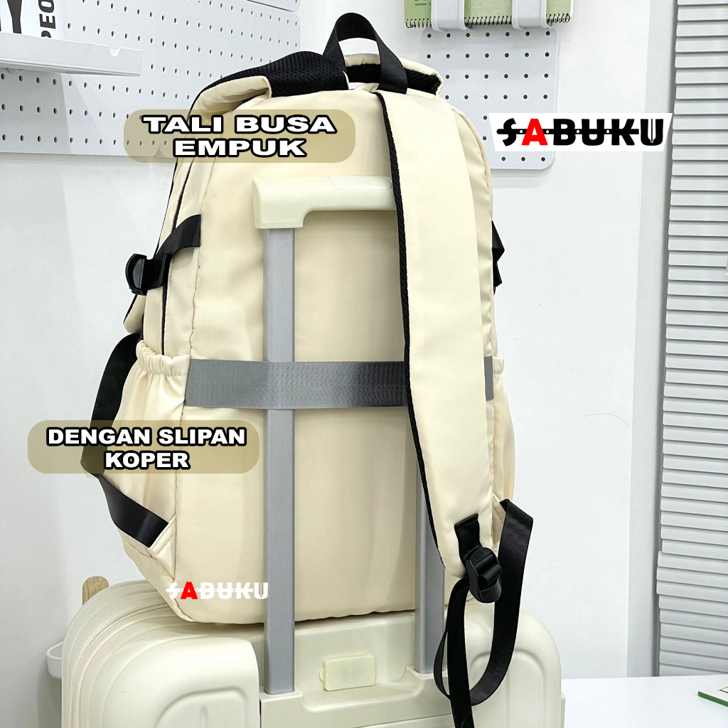 [S&amp;K] Tas Ransel Anak Sekolah SD SMP SMA Tas Punggung Unisex Backpack Laptop - SK308