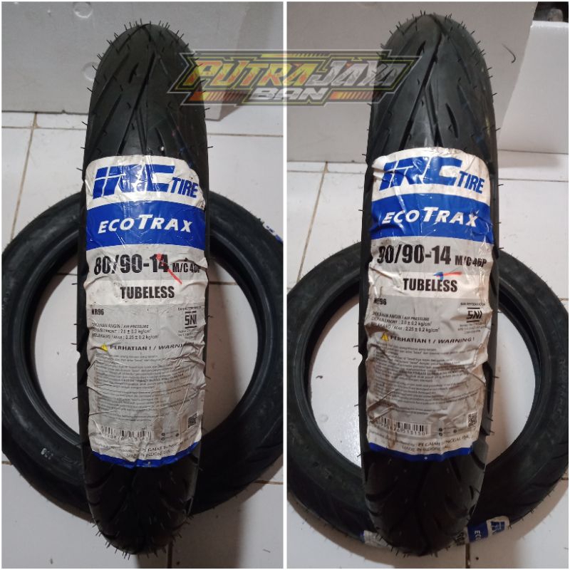 BAN MATIC TUBLES IRC ECOTRAX RING 14 FREE PENTIL