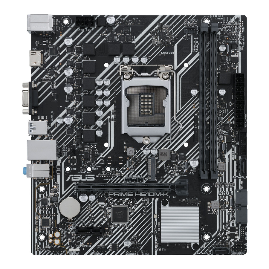 Motherboard Intel Asus PRIME H510M-K LGA 1200