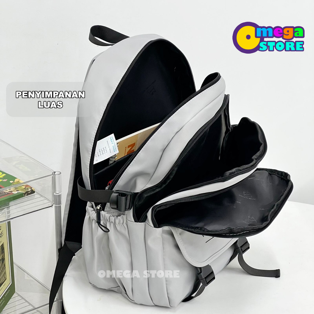 [O&amp;S] Tas Ransel Anak Sekolah SD SMP SMA Tas Punggung Unisex Backpack Laptop-OS308