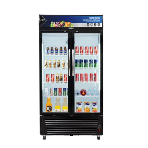 SHOWCASE AQUA AQB-700 2 PINTU 464 LITER 300 WATT