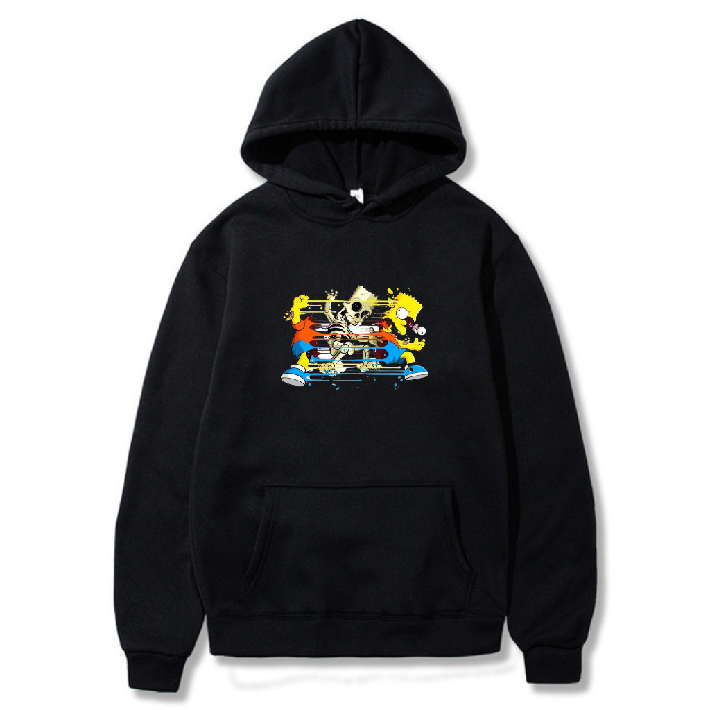 Hoodie pria Simpsons Gambar esthetic unisex | Jaket Musim Panas / Hoodie Casual Jumbo Bisa Reques Warna | Hoodie Gambar Simple