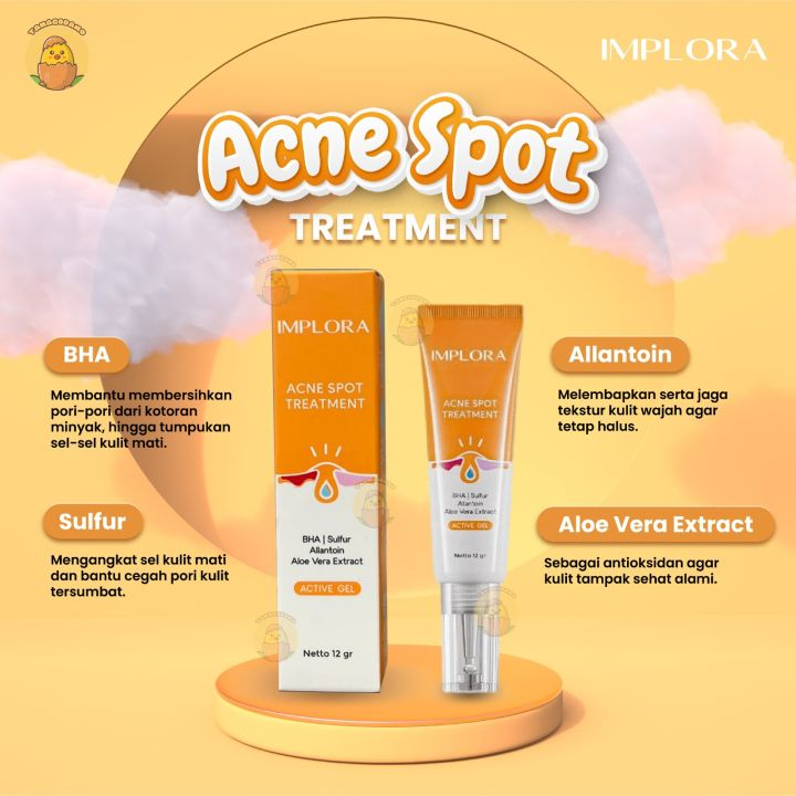 IMPLORA Acne Spot Treatment 12gr