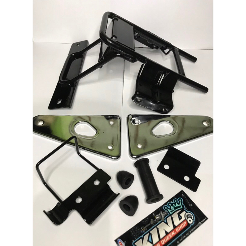 KUPING LAMPU RX-KING 2007-2008 BREKET/BRIKET KUPINGAN LAMPU RX KING PEREDAM SET KARET DAMPER
