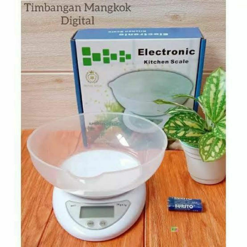 TARA Timbangan Dapur Digital / Timbangan Kue Digital free Mangkok