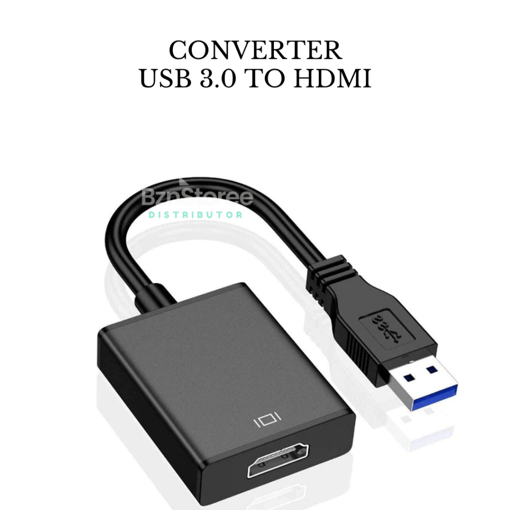 Kabel USB 3.0 To HDTV Converter Adapter/ USB 3.0 To HDMI /Kabel Konverter Usb 3.0 to Hdmi Adapter Co