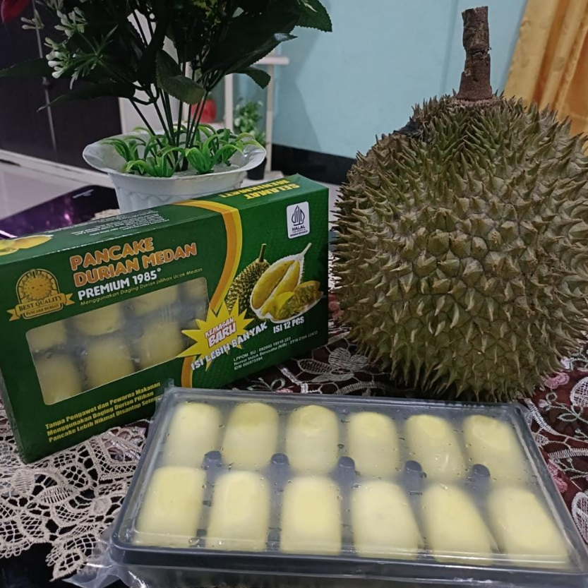 

PANCAKE DURIAN MEDAN PREMIUM ISI 4 PCS