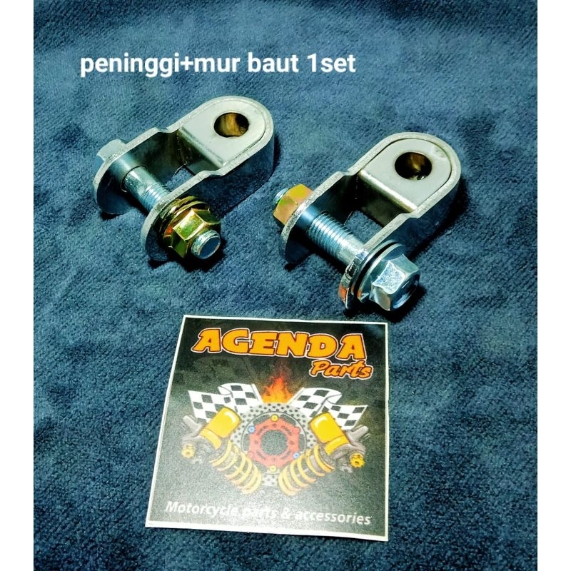 PENINGGI SHOCK -SHOK-SOK-BELAKANG PLUS BAUT MUR- HONDA WIN -PNP MOTOR  SPORT LAIN NYA YG SE TYPE SHOCK NYA PNPOTOR BEBEK JUGA