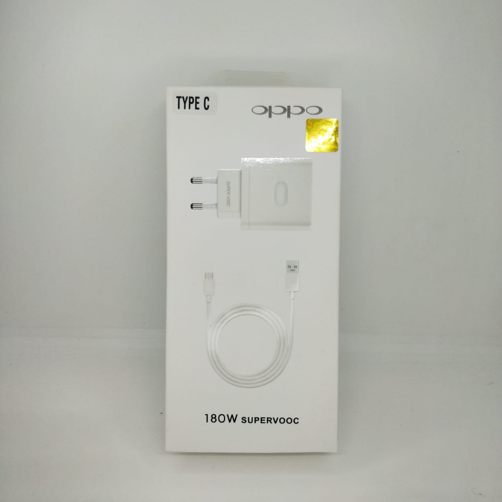 Charger TC Ori100 Oppo 180w Support super Vooc Micro Type-C daya besar kualitas terbaik bisa buat semua hp BY SMOLL