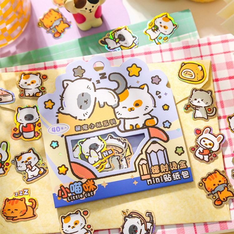 

MY LITTLE PETS EXPRESSION FLAKE STICKERS SET | STIKER LUCU TEMPELAN LUCU