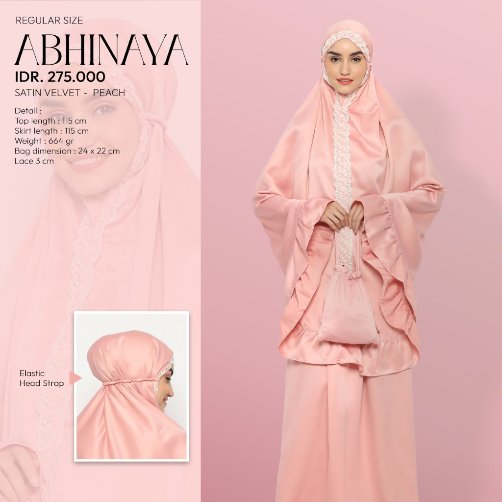 Tatuis Mukena Abhinaya Dewasa Reguler