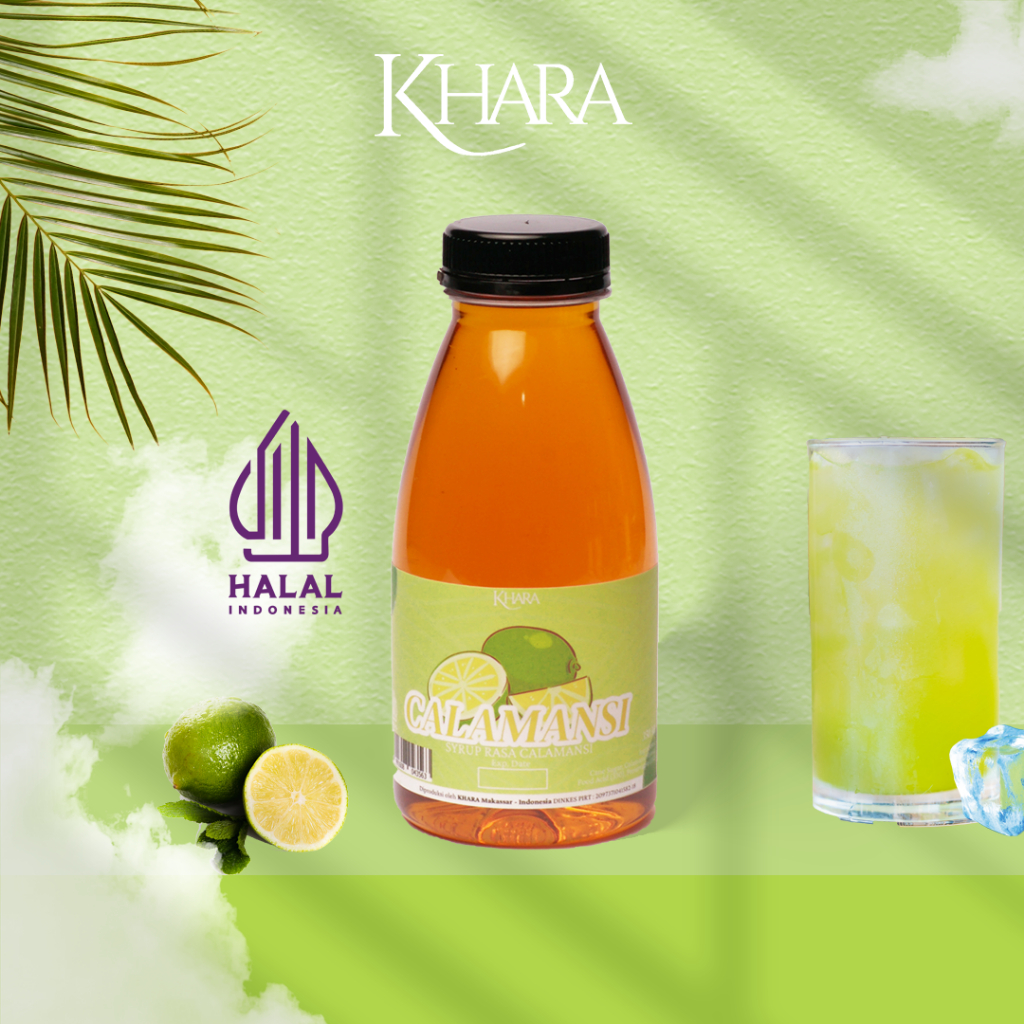 

Sirup Khara Calamansi 350ml - Khara Calamansi Flavoured Syrup 350ml