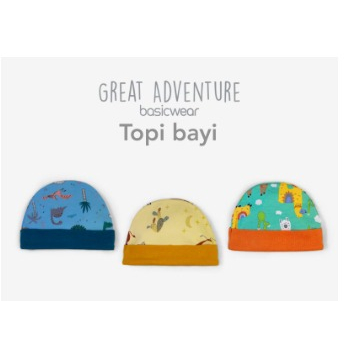 VELVET Junior topi 3 pcs