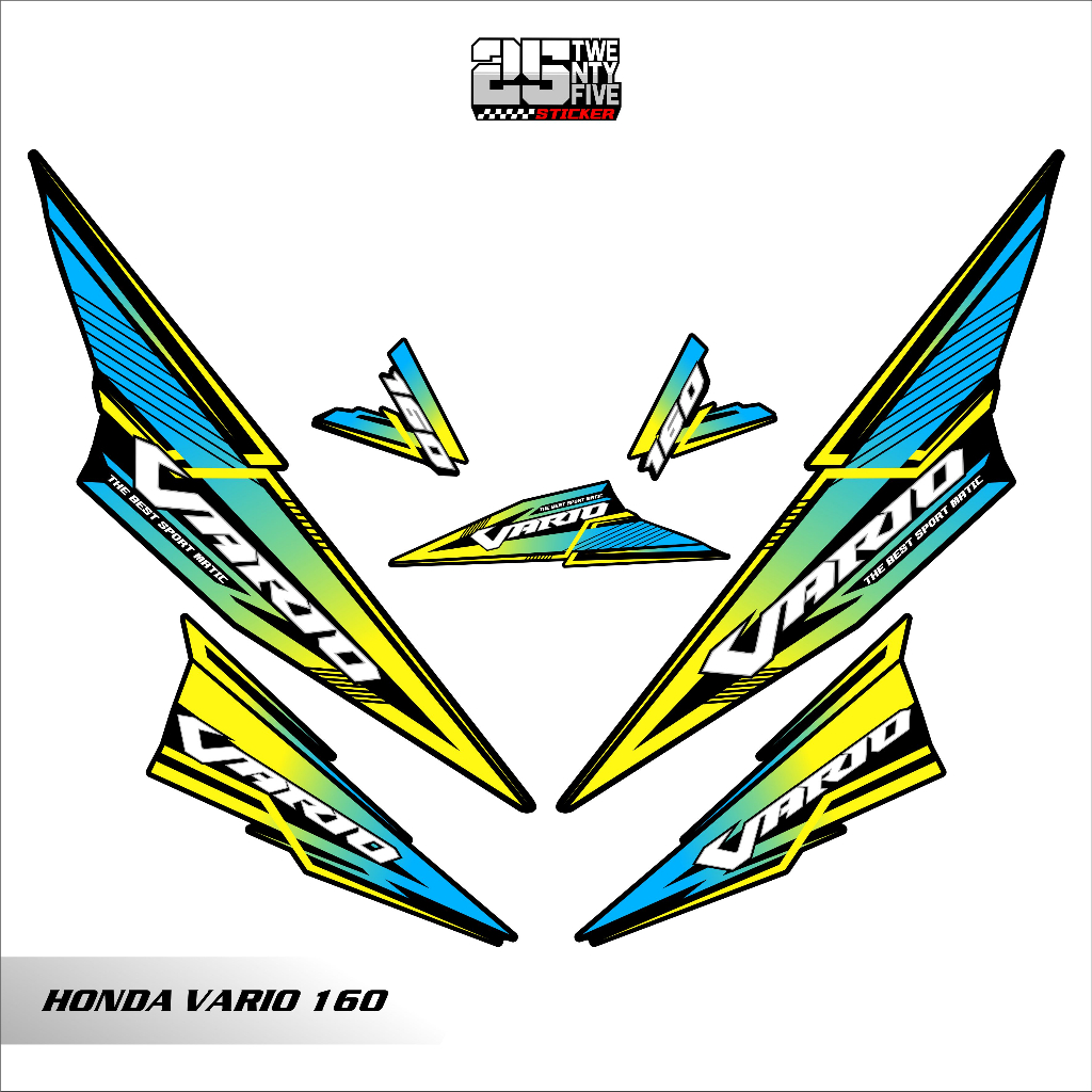 STRIPING HONDA VARIO 160 TAHUN 2022 VARIASI (3)/VARIO 160/STIKER VARIO 160/STICKER VARIO 160/DECAL V