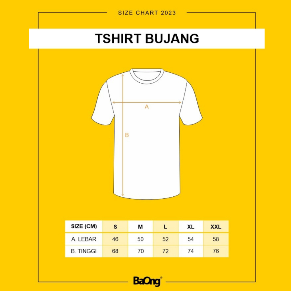 Kaos BaOng T-Shirt LETS GO Hitam