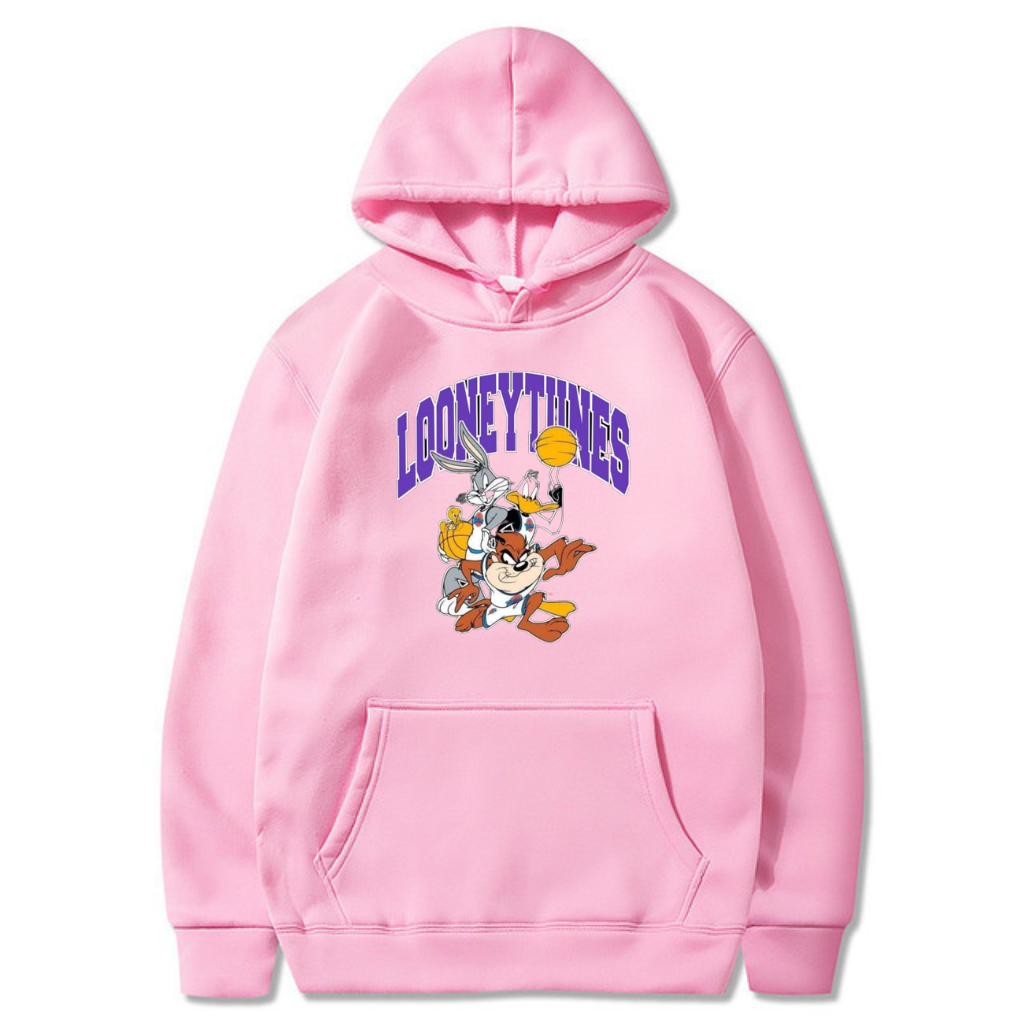 Jaket Hoodie Looneytunes Sablon / Sweater Looneytunes Pria &amp; Wanita / Hoodie Pria