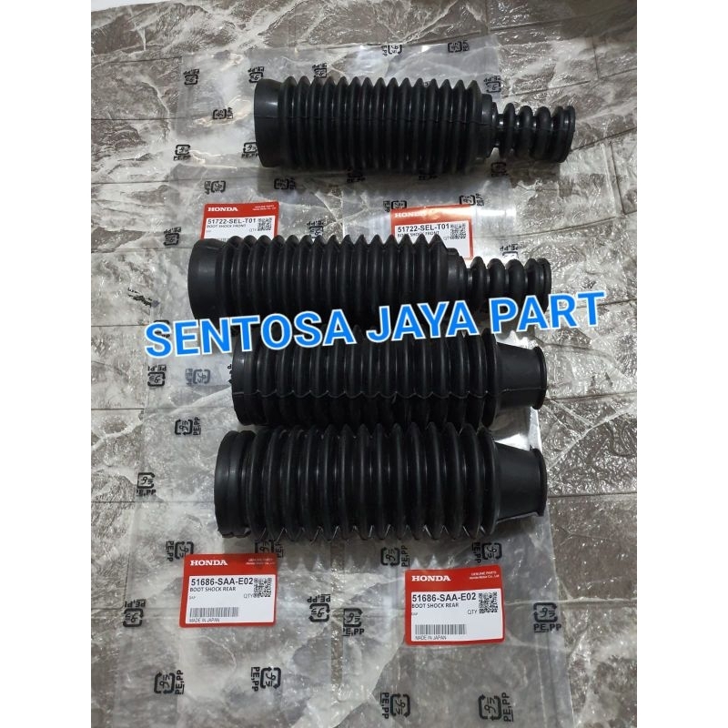 BOOT SHOCK JAZZ CITY 2003-2007 DEPAN BELAKANG 4PC