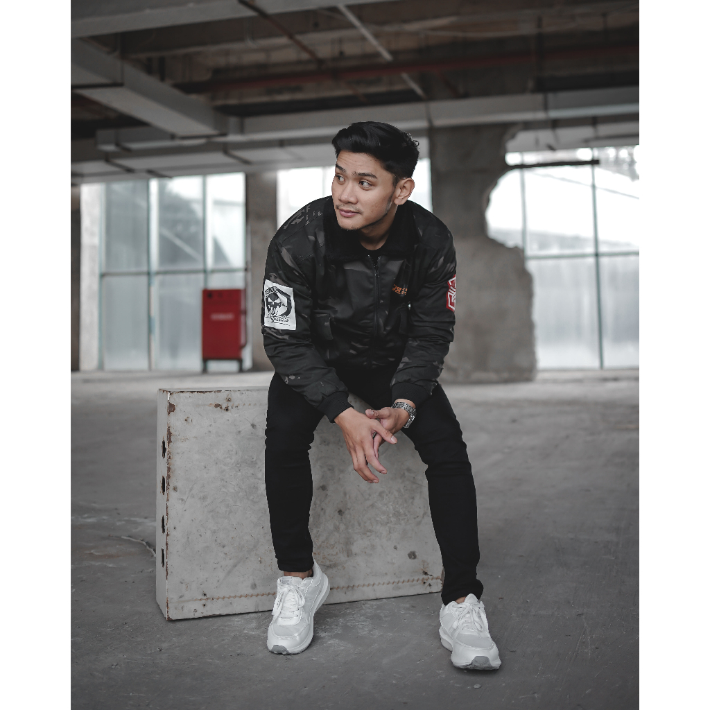 Jaket Camo Sherva Bolak Balik Jacket Windbreaker Tebal Limited