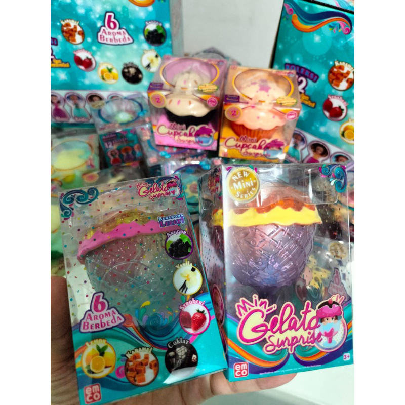 Boneka Mini Gelato & Mini Cupcake - Emco / mainan anak perempuan / mainan anak