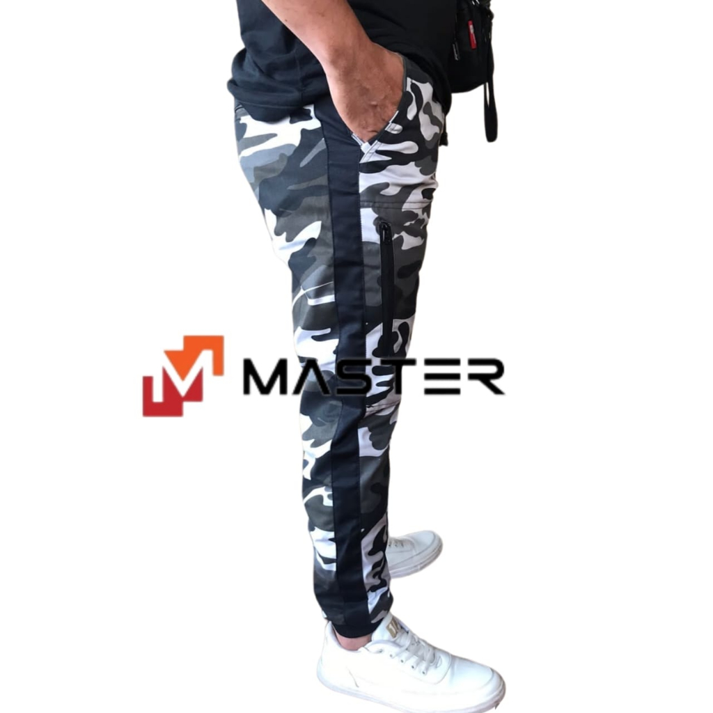 MASTER Celana Panjang Joger Pria Bahan Twil Tidak Mudah Luntur