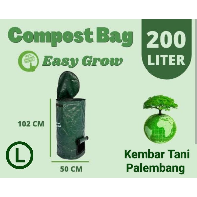 Compost Bag Easy Grow 200 Liter