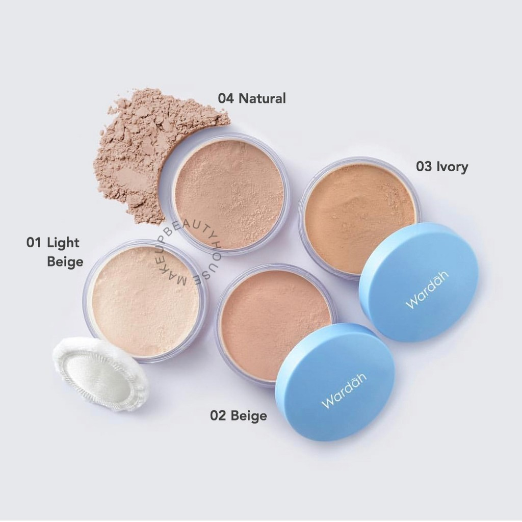 Wardah Lightening Matte Powder | Bedak Tabur Dengan SPF 15 PA++ dan Oil Control Matte Finish