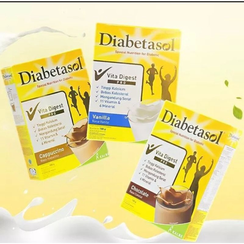 

Diabetasol 170g Chocolate/Vanila/Cappucino