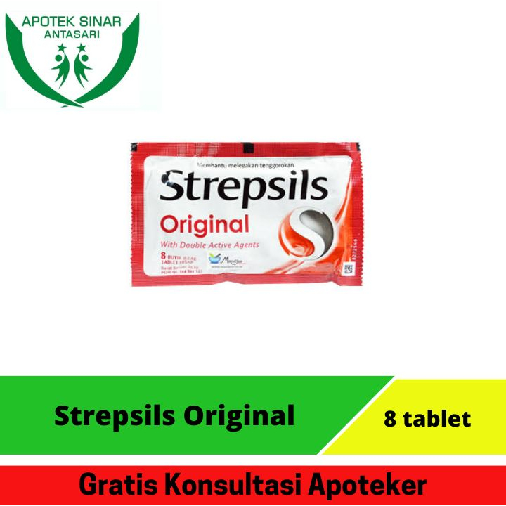 

Strepsils Tablet Hisap 12 X 8 butir