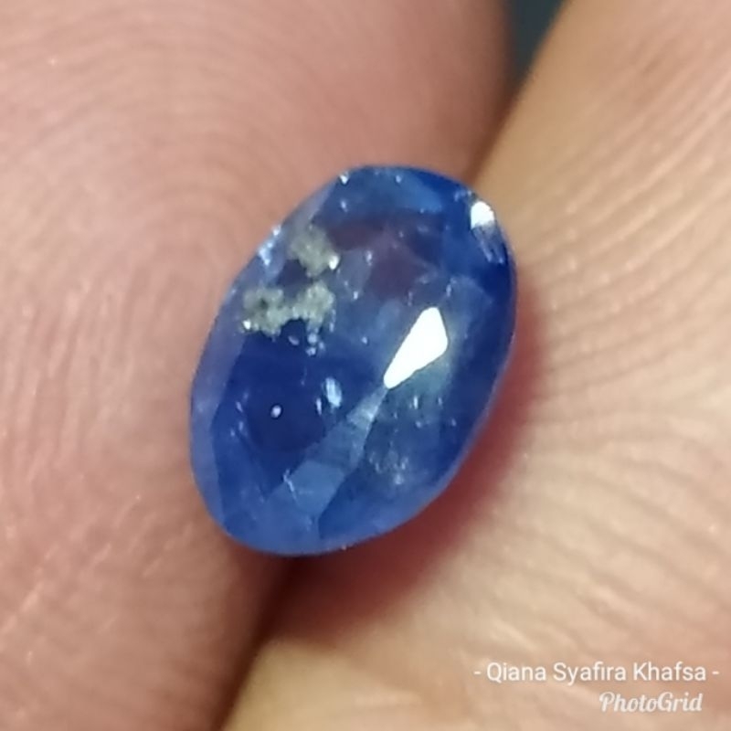 ROYAL BLUE CRYSTAL SAPPHIRE 1,61Cratss CEYLON SRILANKA MEMO LAB DGL