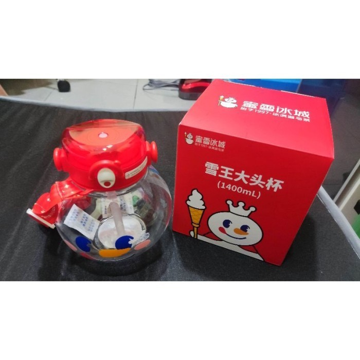 Botol Air Minum Mixue Tumbler 1400 ml Tumblr Mixue Original Grosir