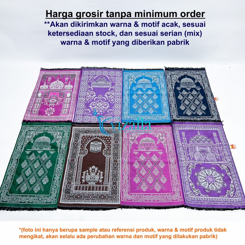 Sajadah Alydrus Rayon Head/ 60*35 Sajadah Kepala/ Grosir Sajadah