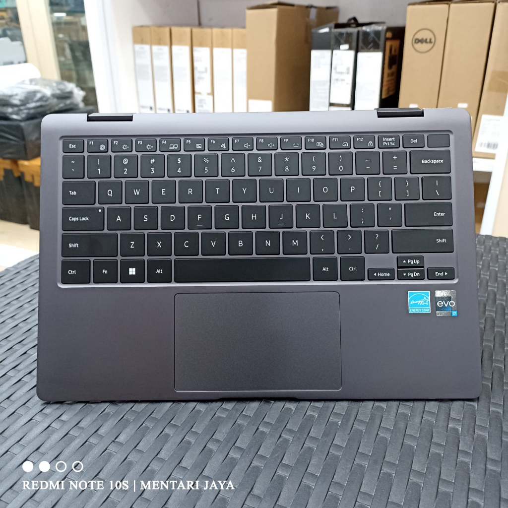 LAPTOP SAMSUNG GALAXY BOOK 2 360 2IN1 INTEL I7 1255U 16GB 512GB SSD IRIS XE 13.3 TOUCH WIN 11