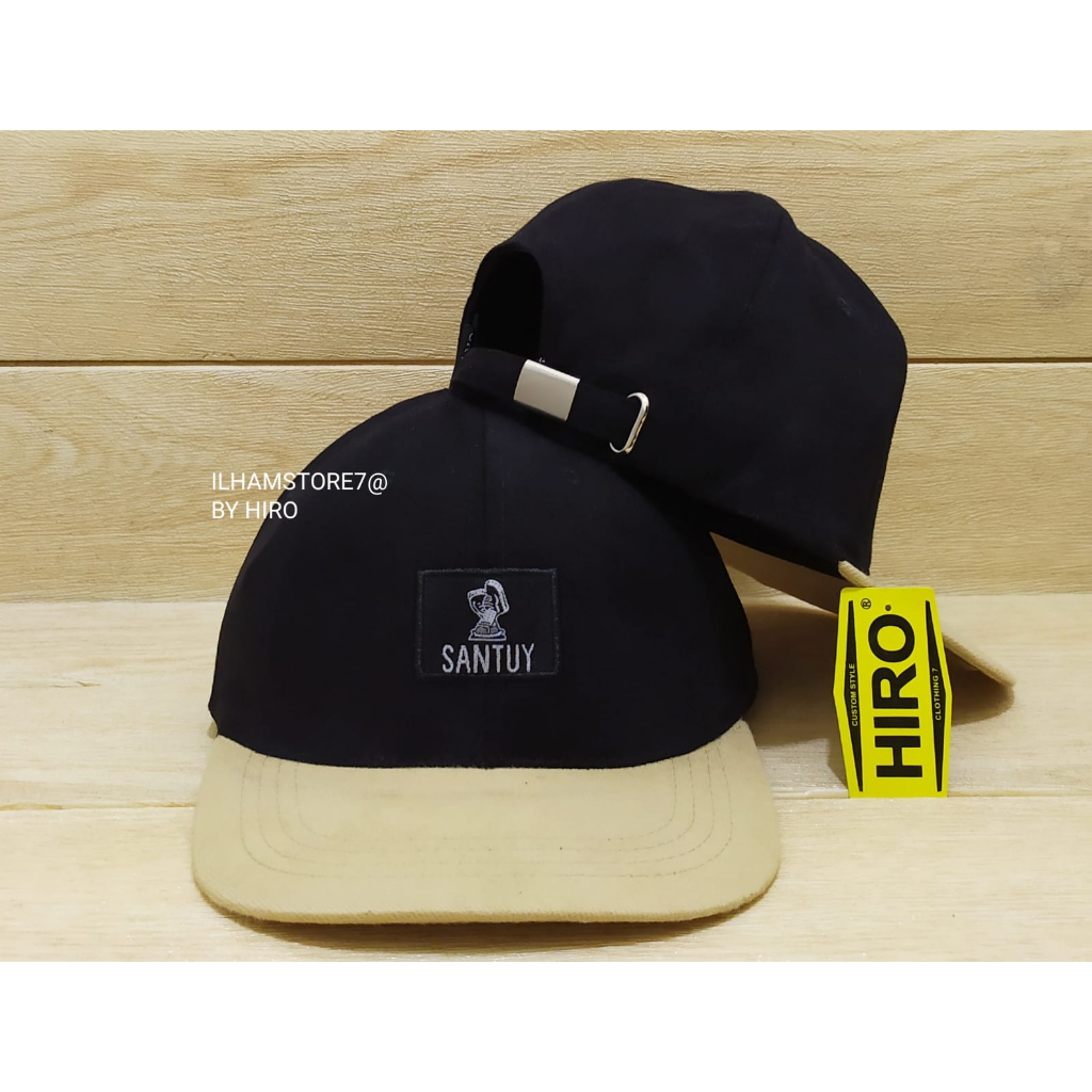 [COD]Topi Snapback Bordir SANTUY New Model/Topi Distro Terlaris/Topi Distro keren