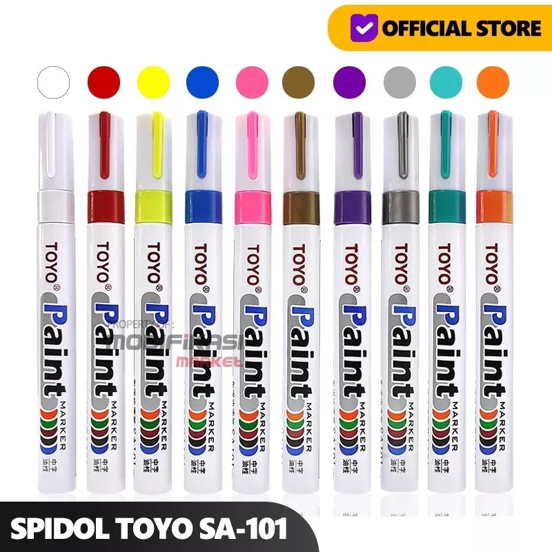 

Spidol ban paint marker mobil motor /Permanent Marker TOYO original