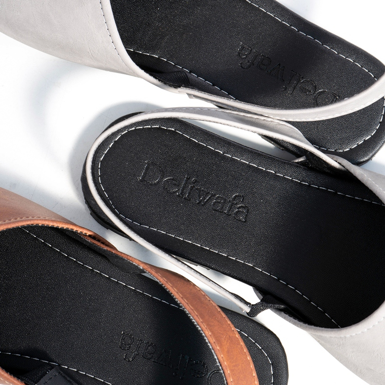 Deliwafa  - [Sandal Wanita] Flatdean Sandal