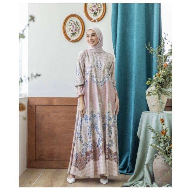 Dress Gamis Khanza Baju Wanita Pakaian wanita