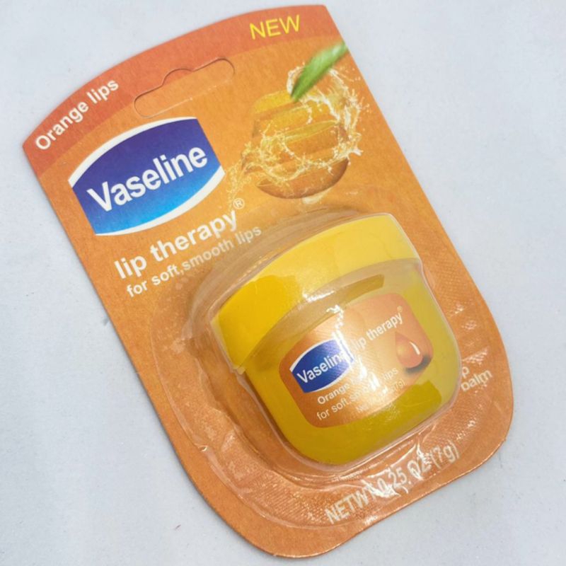 [New Varian] VASELINE Lip Theraphy Lip Balm Cream Pelembab Bibir Vaseline Varian Fruit