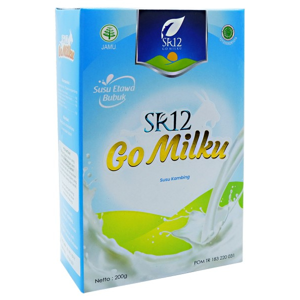 SR12 GO MILKU SUSU KAMBING ETAWA PREMIUM AMAN UNTUK IBU HAMIL DAN MENYUSUI 600 Gr