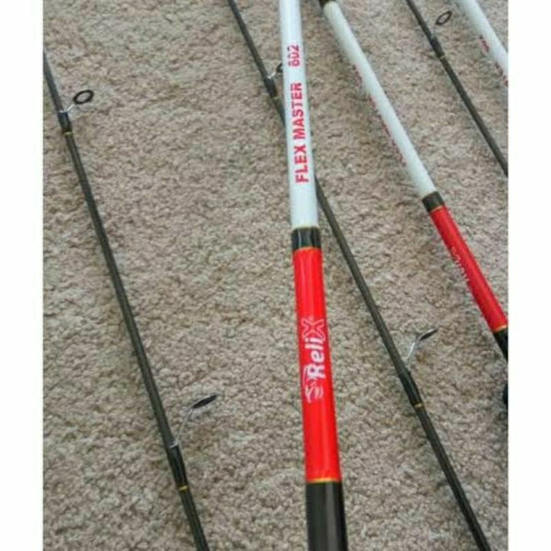Joran pancing spinning - Relix flex master 602 rod (8-16LB) full fuji