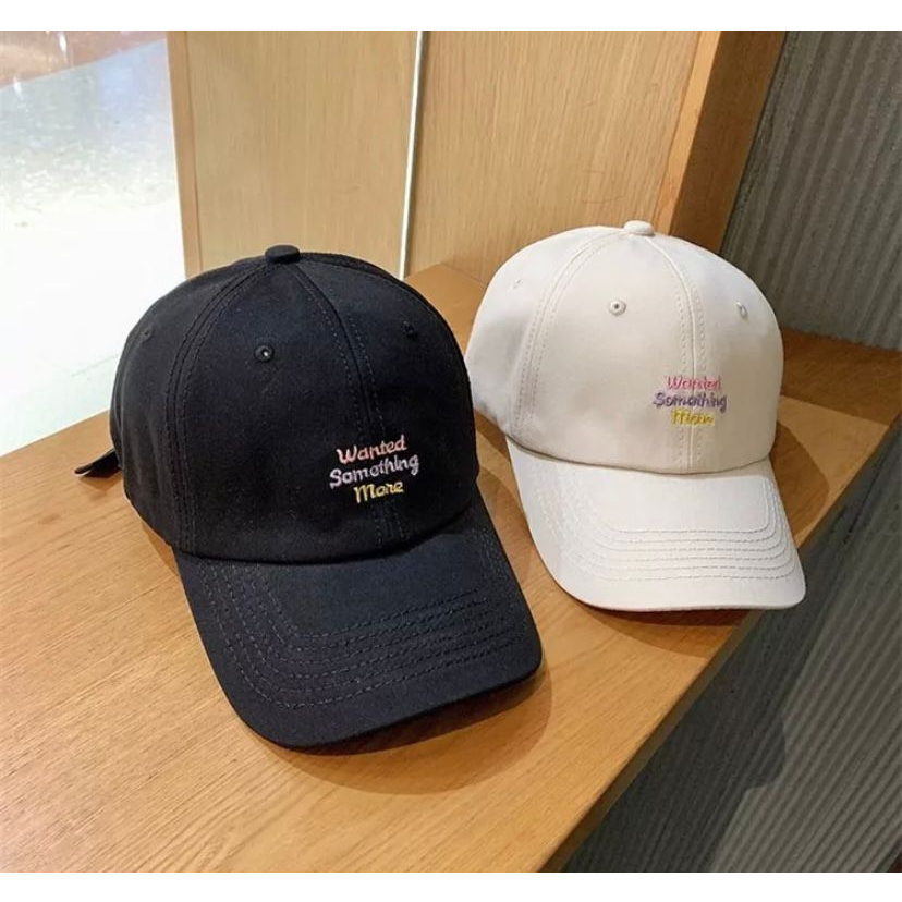 Topi Baseball Sport Korea Topi Baseball Pria/Wanita Hat Bordir Terpopuler