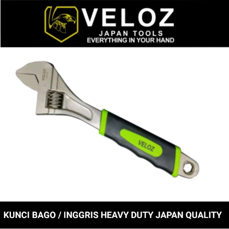 Kunci Inggris / bago 10&quot; Veloz heavy duty