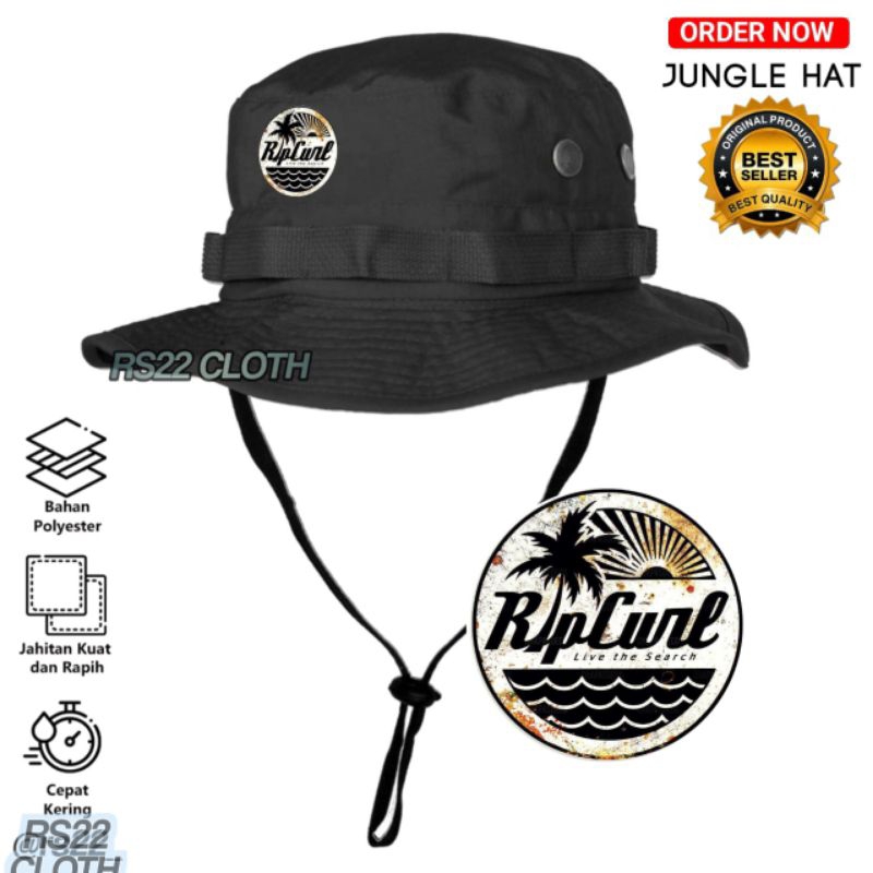 Topi Rimba RIPCURL/Topi Hiking Outdoor Casual/Topi Gunung Pria Wanita