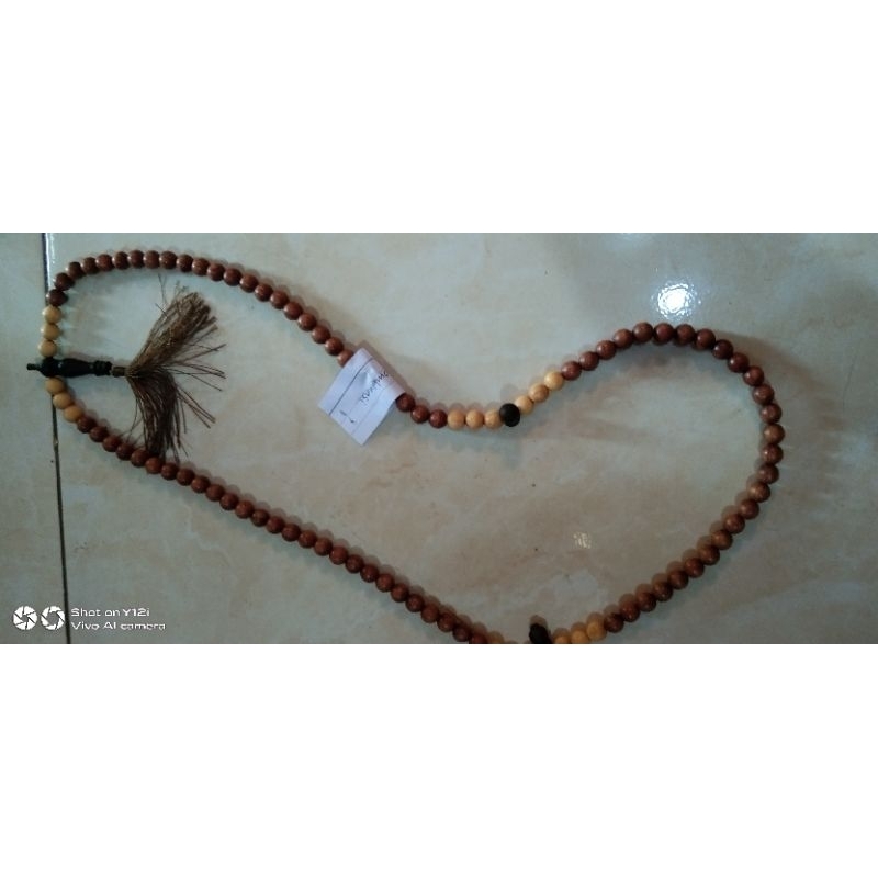 Tasbih Asli Kayu Setigi ,Dewandaru ,Kalimosodo