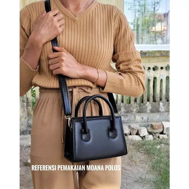 TAS MOANA POLOS MODEL TAS JINJING DAN SLEMPANG WANITA