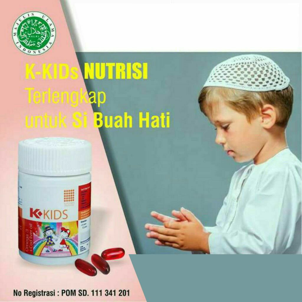K kids minyak ikan vitamin anak